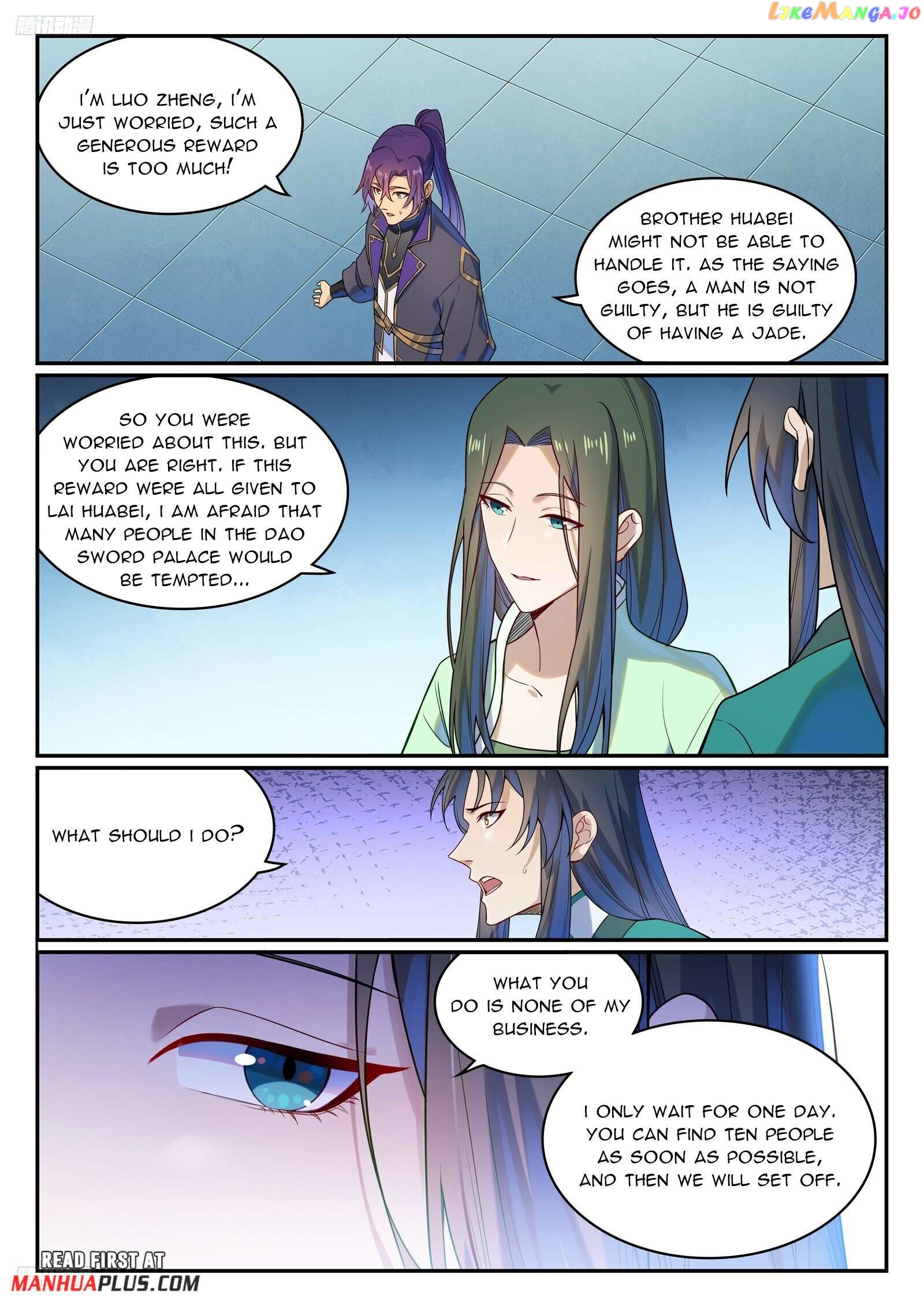 Apotheosis - Manhua Chapter 1144 - page 8