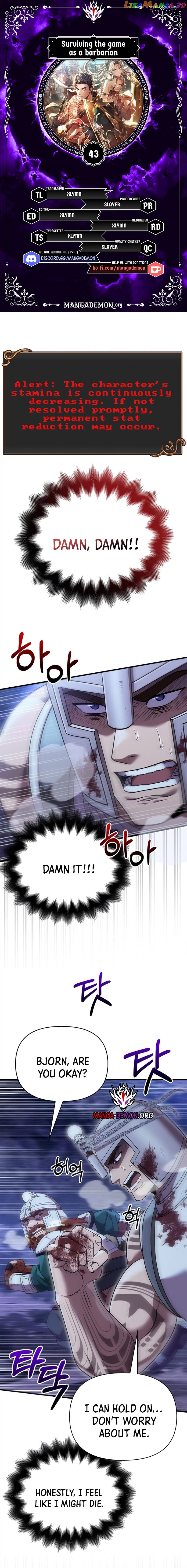 Surviving The Game as a Barbarian Chapter 43 - page 1