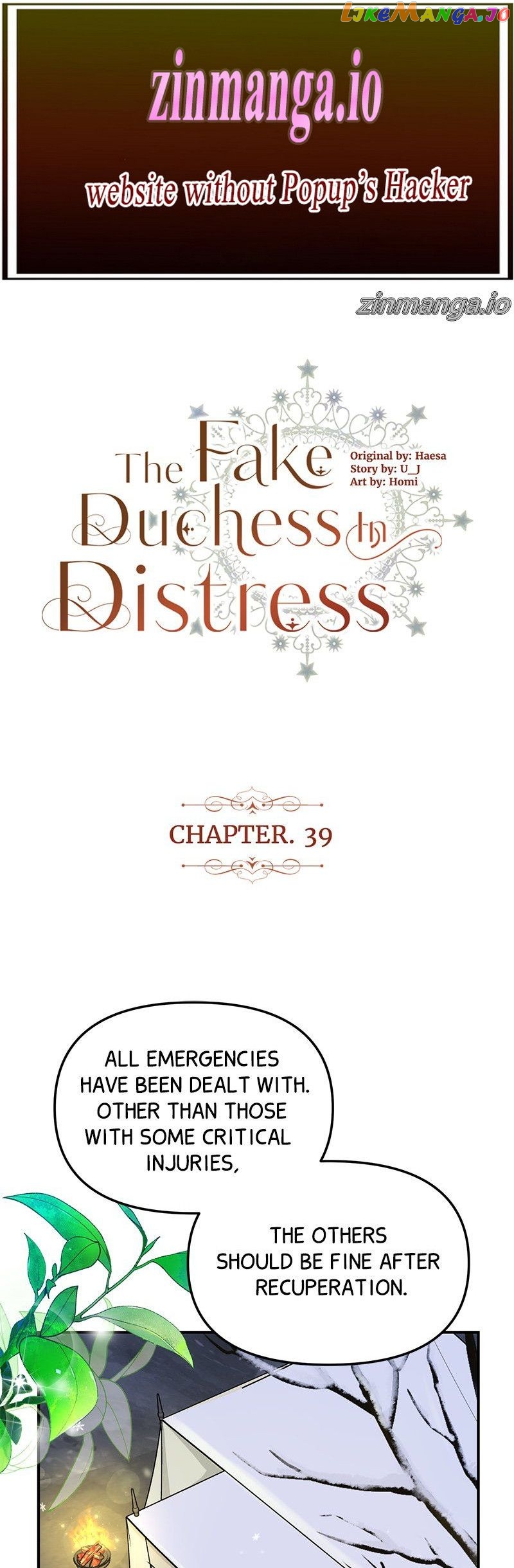 The Fake Duchess In Distresss Chapter 39 - page 1