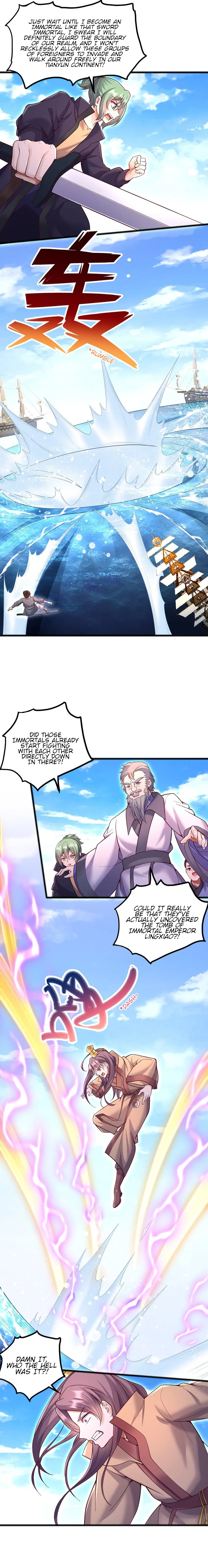 With A Sword Domain, I Can Become The Sword Saint Chapter 111 - page 7