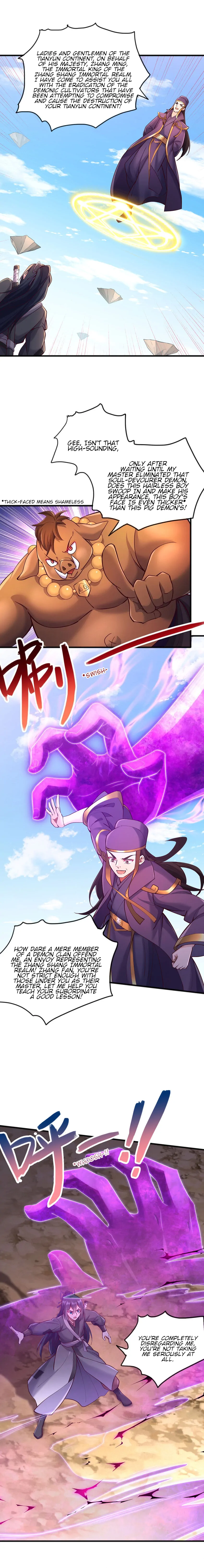 With A Sword Domain, I Can Become The Sword Saint Chapter 120 - page 4