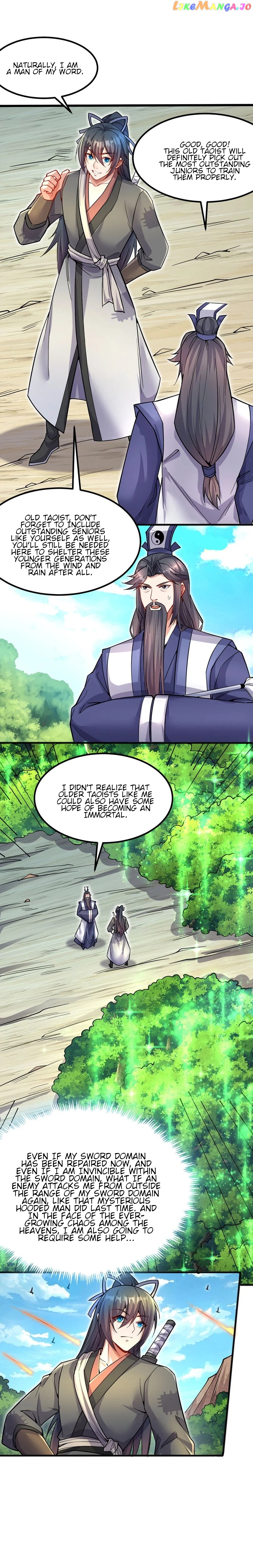 With A Sword Domain, I Can Become The Sword Saint Chapter 122 - page 9