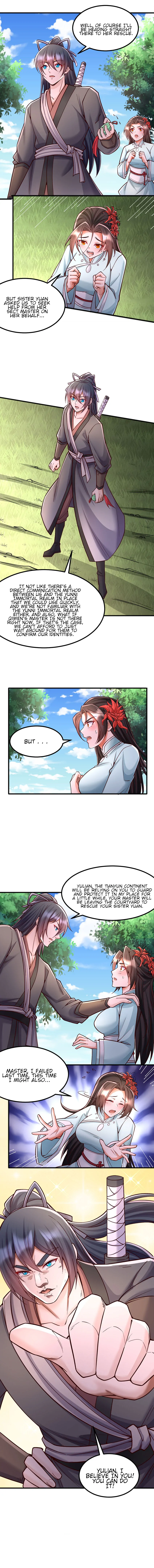 With A Sword Domain, I Can Become The Sword Saint chapter 123 - page 8