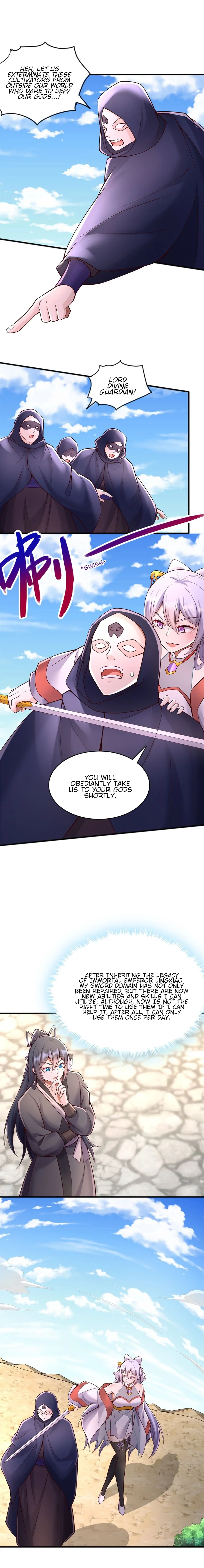 With A Sword Domain, I Can Become The Sword Saint chapter 129 - page 3