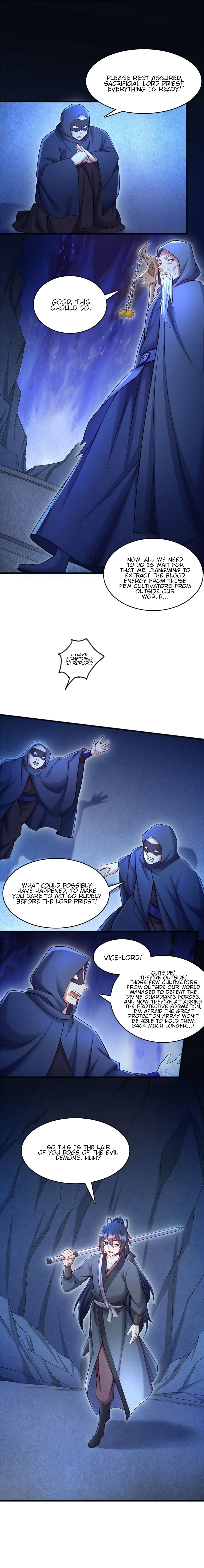 With A Sword Domain, I Can Become The Sword Saint chapter 129 - page 6