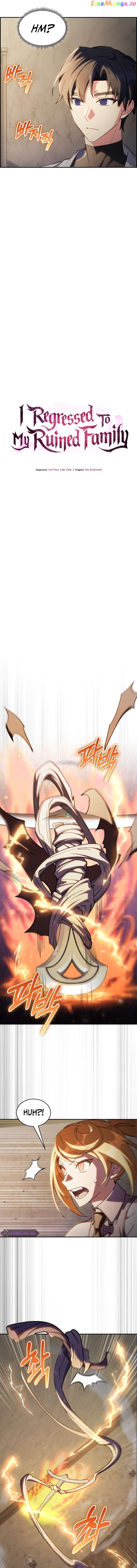 I Regressed to My Ruined Family Chapter 70 - page 4
