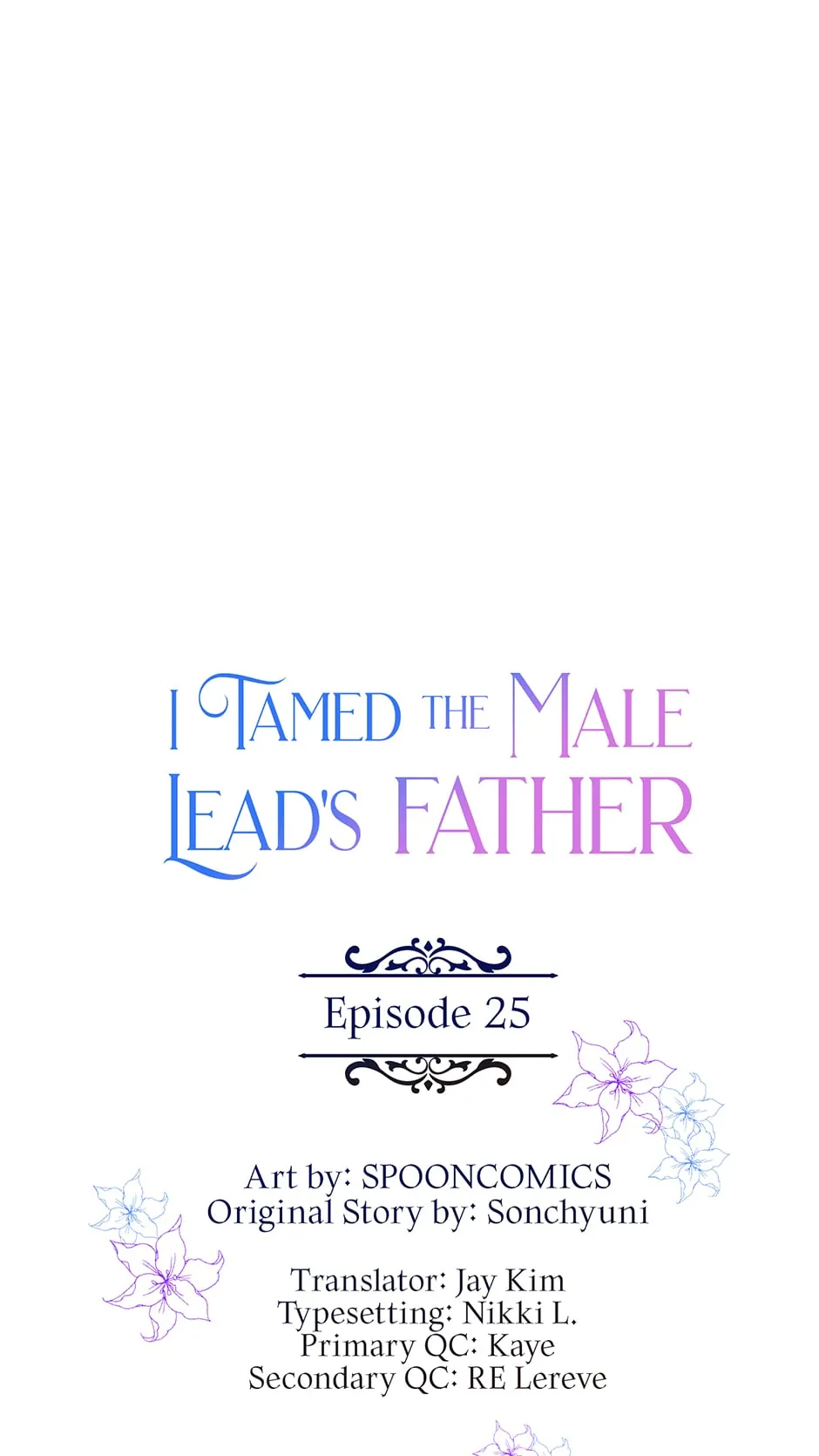 I Tamed the Male Lead’s Father Chapter 25 - page 3