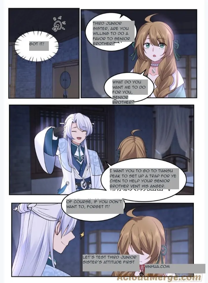 The Great Villain Senior Brother and All of His Yandere Junior Sisters Chapter 27 - page 12