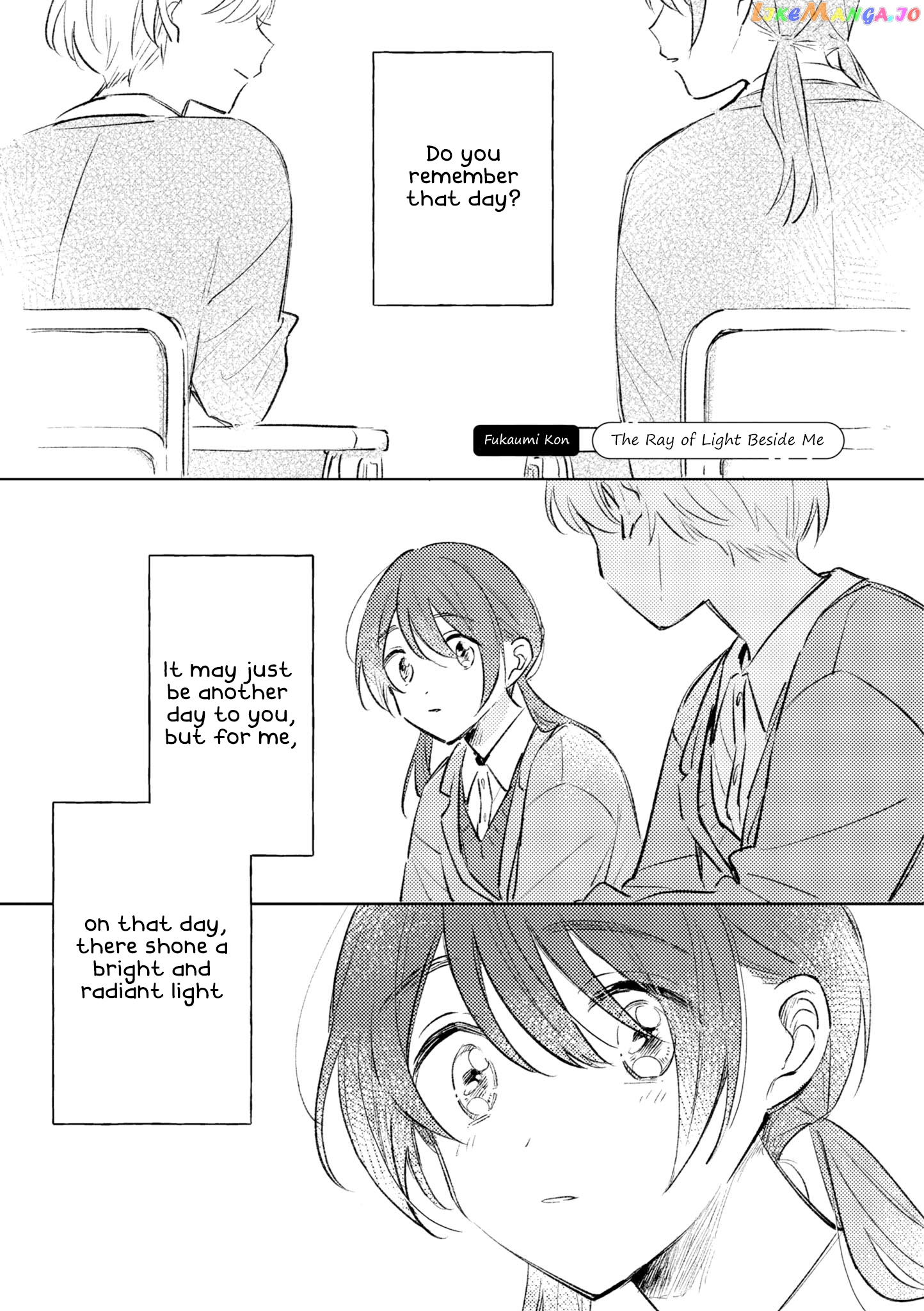 Tonari No Seki Ga Suki Na Hito Datta Gakusei Yuri Anthology Chapter 3 - page 1