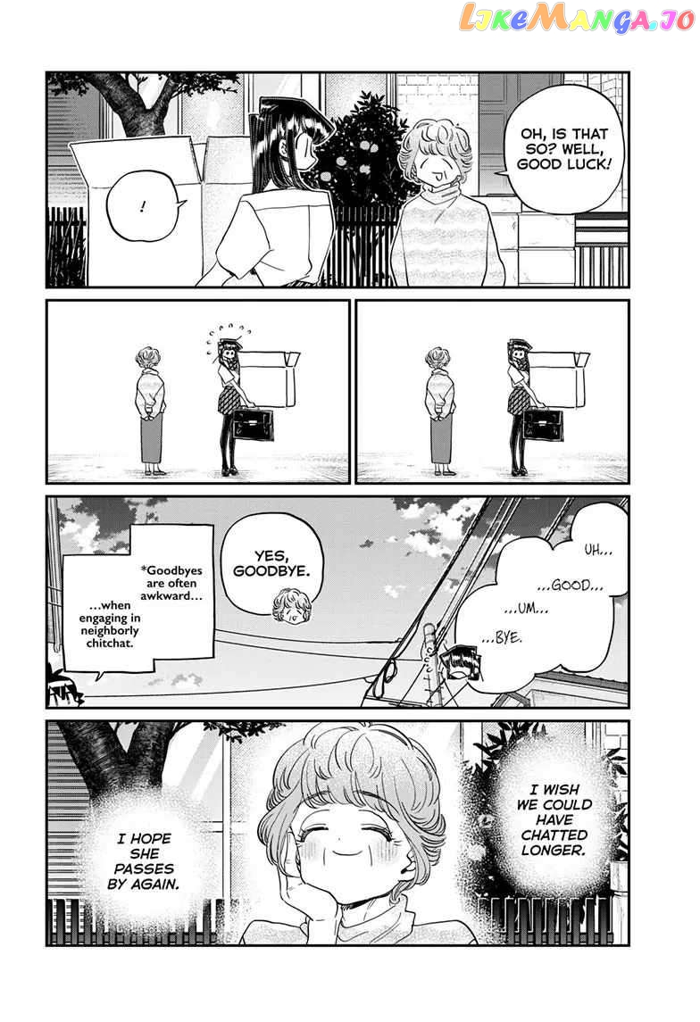 Komi-san wa Komyushou Desu Chapter 435 - page 3