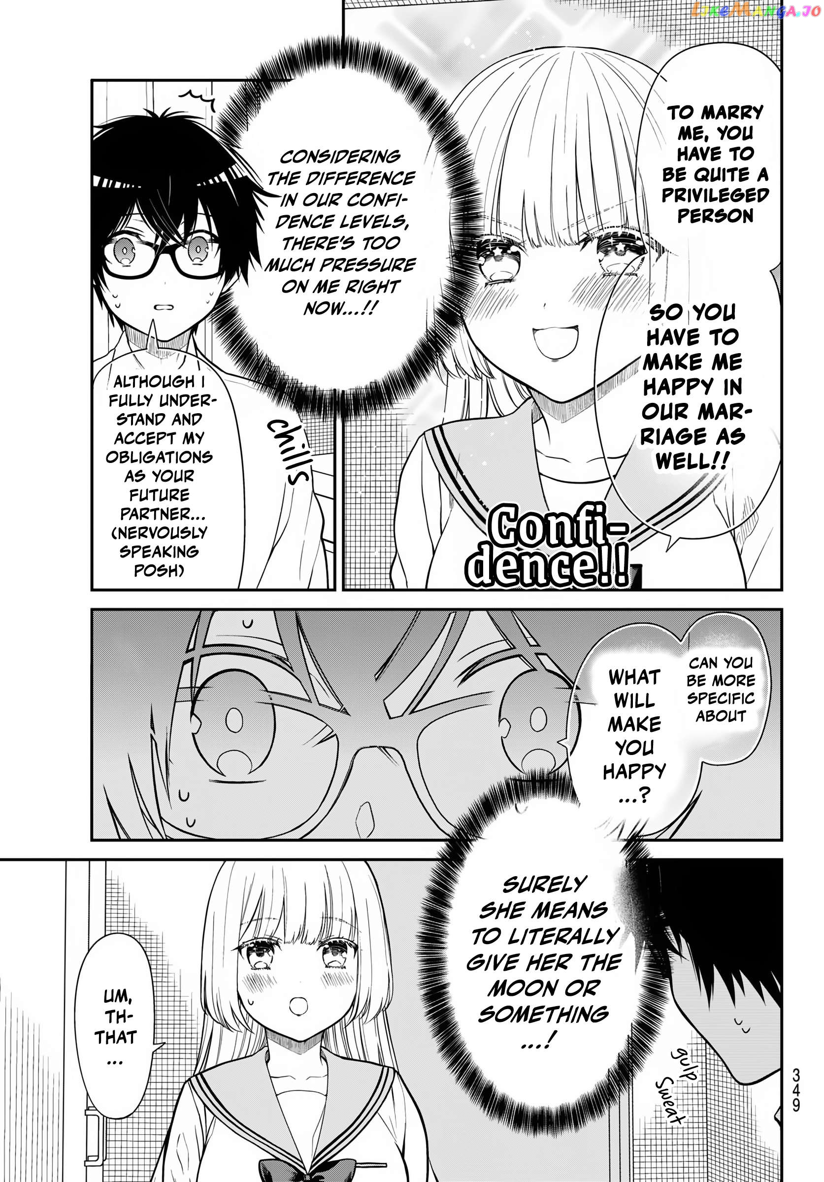 The Dazzling Young Lady's Marriage Proposal Chapter 35 - page 8