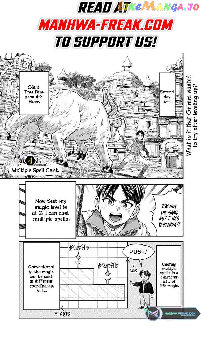 Seikatsu Mahoutsukai No Gekokujou Chapter 4 - page 1