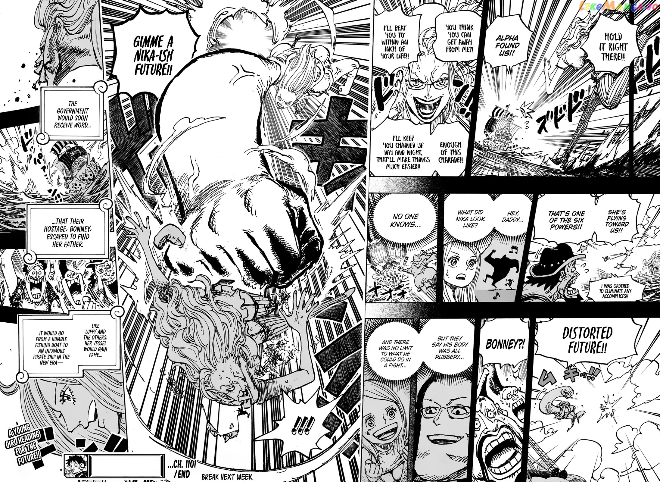 One Piece Chapter 1101 - page 17