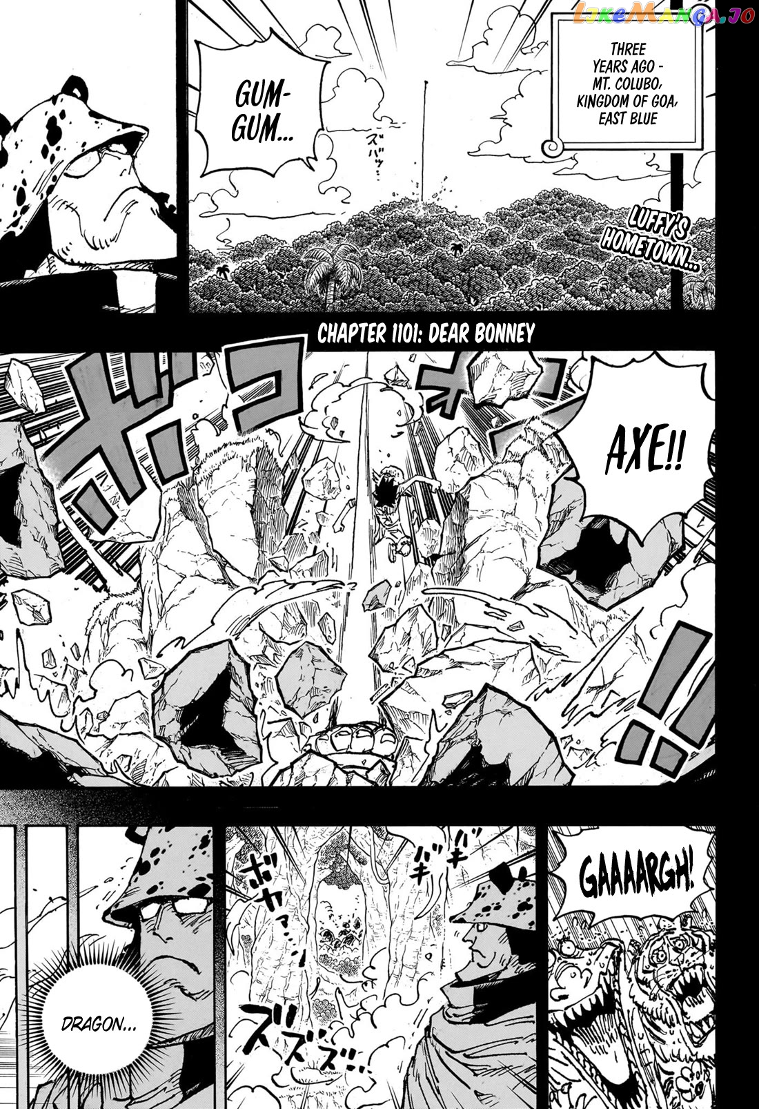 One Piece Chapter 1101 - page 4