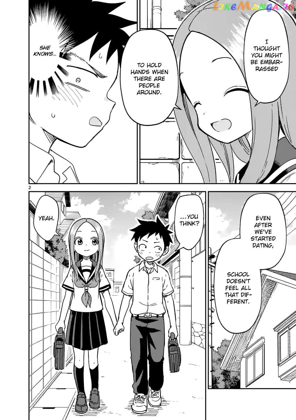 Karakai Jouzu no (Moto) Takagi-san Chapter 299 - page 2