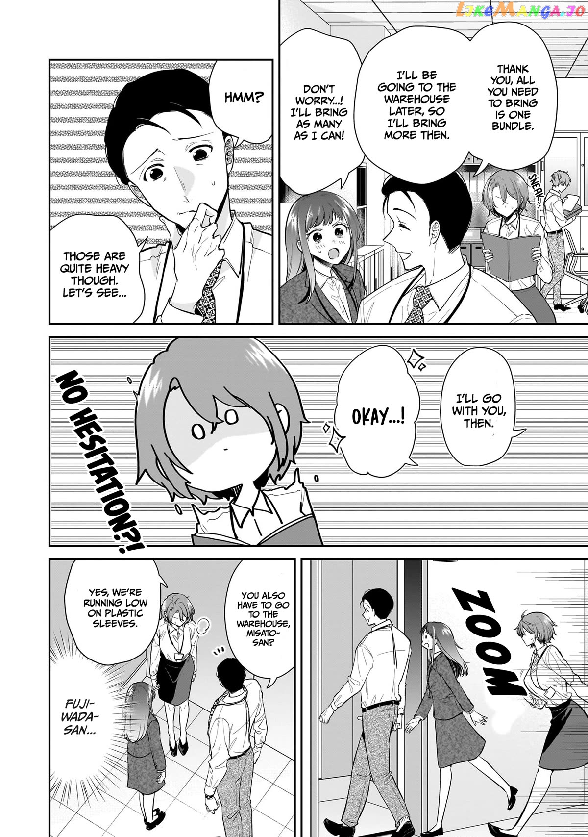 Misato-San Is A Bit Cold Towards Her Boss Who Pampers Chapter 10 - page 12
