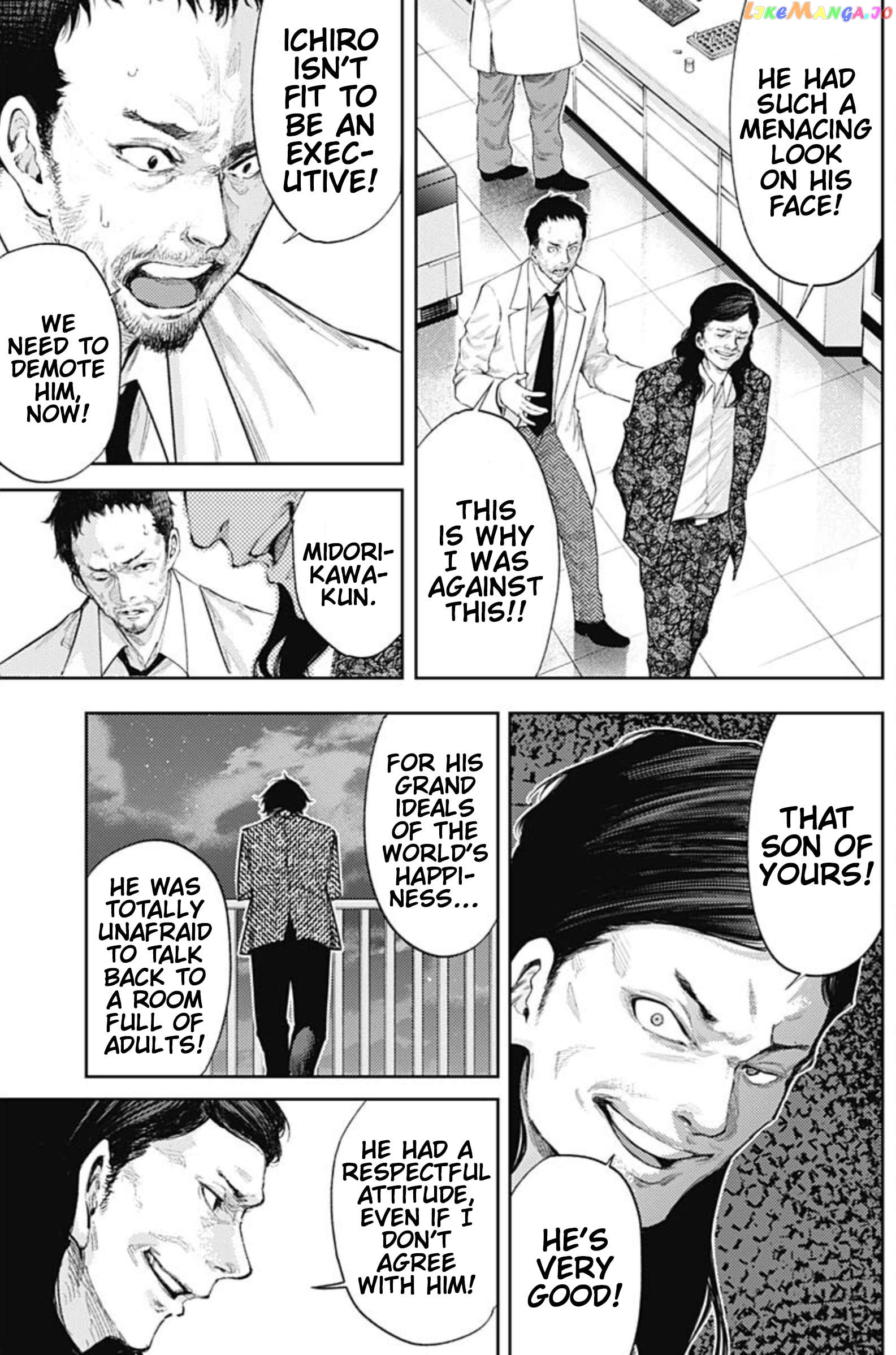 There is no true peace in this world -Shin Kamen Rider SHOCKER SIDE- Chapter 34 - page 13