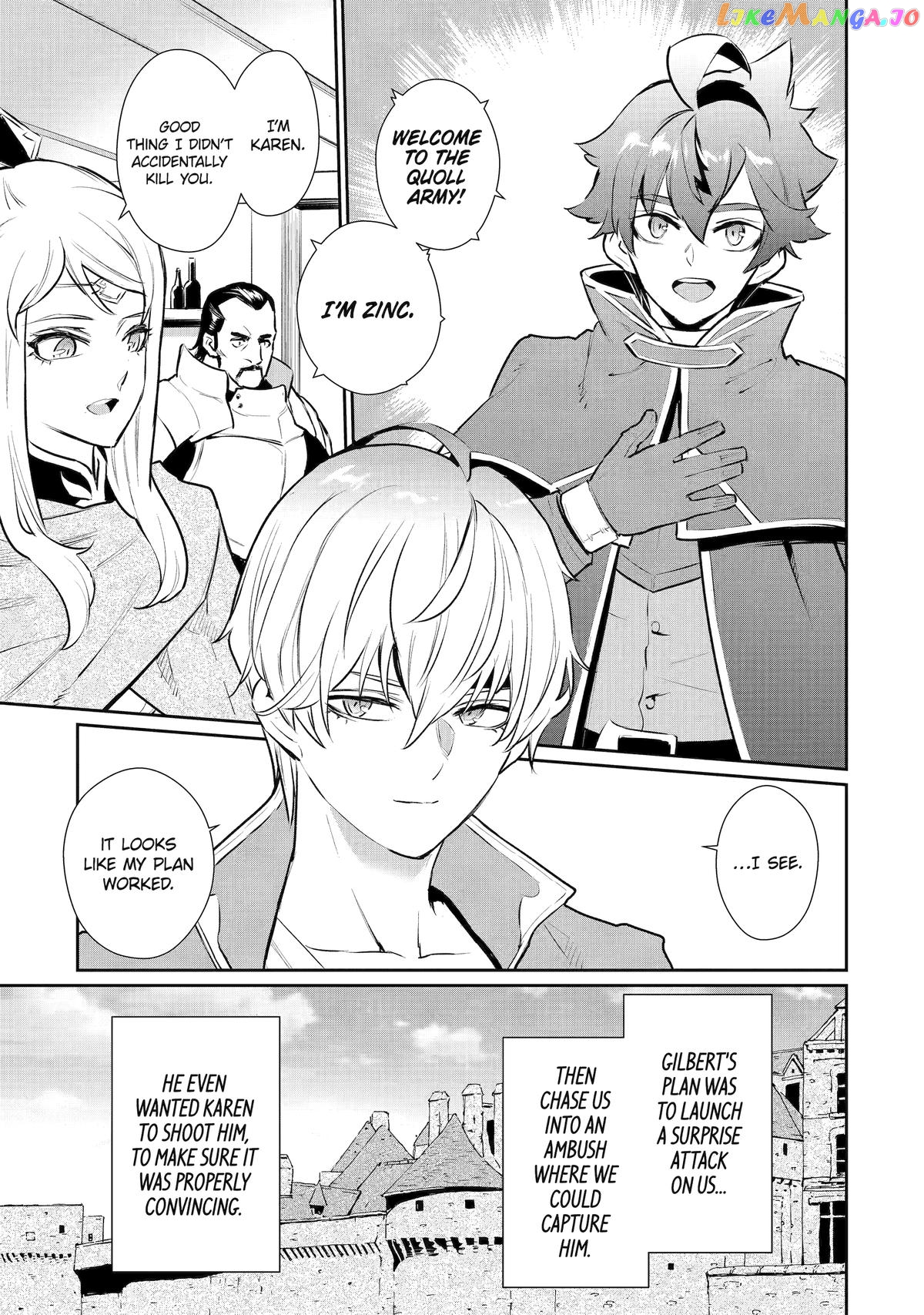 Ochikobore Kuni wo Deru ~Jitsuwa Sekai de 4 Hitome no Fuyojutsu Shidatta Kudan ni Tsuite~ chapter 40 - page 12