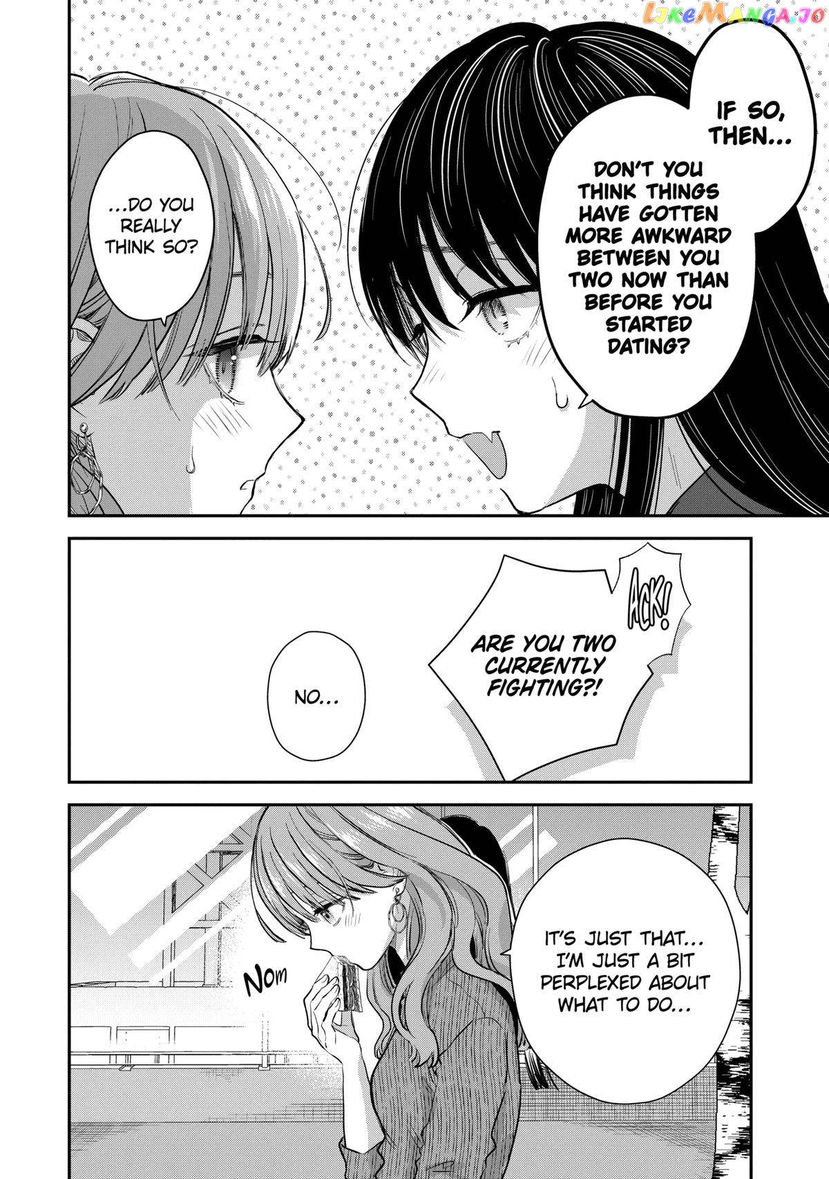 Ice Guy and the Cool Female Colleague Chapter 55 - page 12
