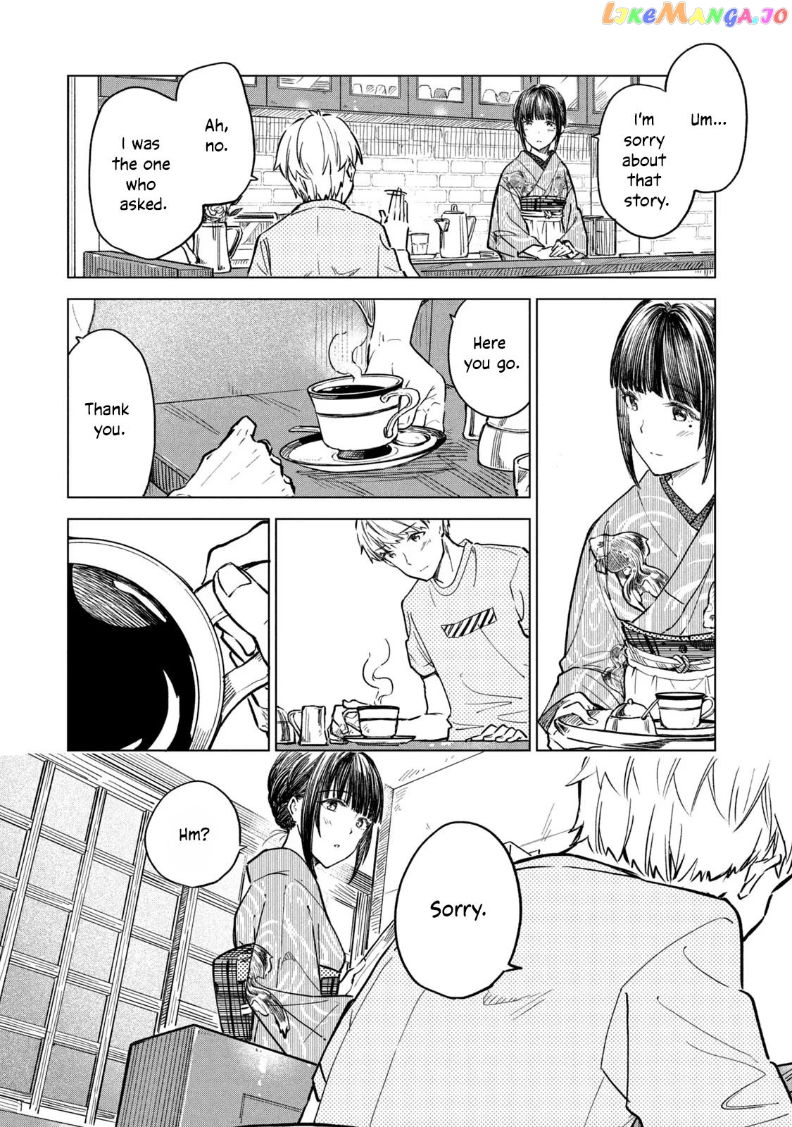 Coffee wo Shizuka ni Chapter 17 - page 19