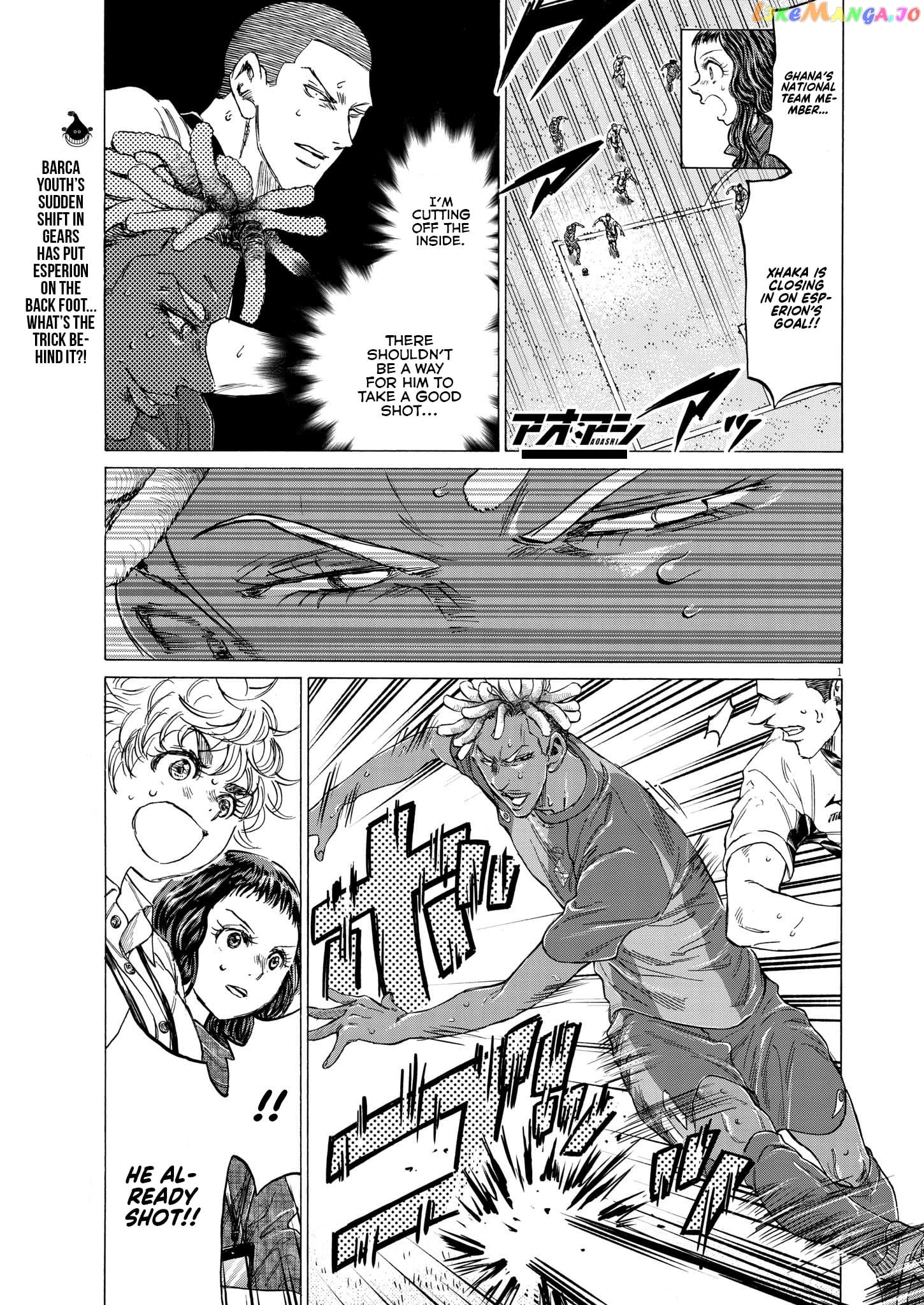 Ao Ashi Chapter 354 - page 1