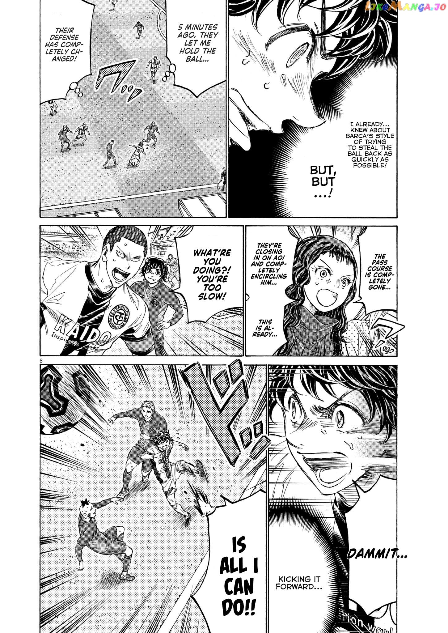 Ao Ashi Chapter 354 - page 8