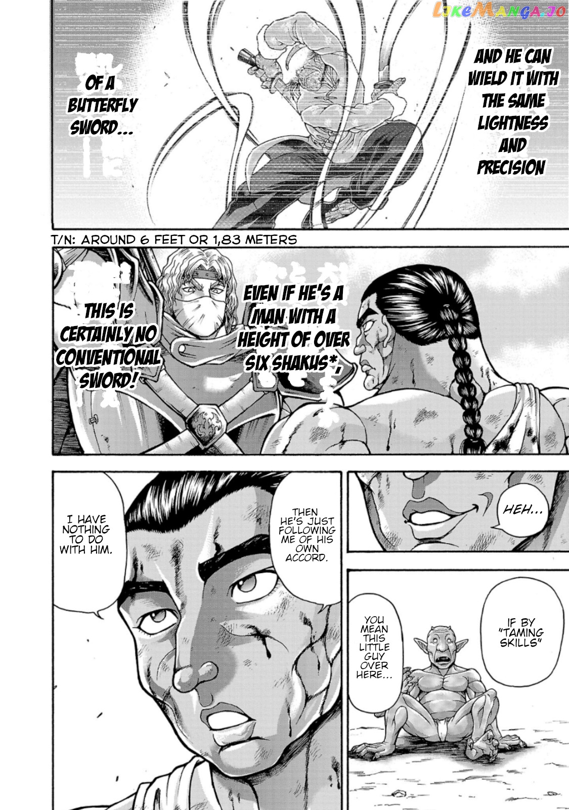 Baki Gaiden – Retsu Kaioh Isekai Tensei Shitemo Ikkō Kamawan! Chapter 38 - page 7