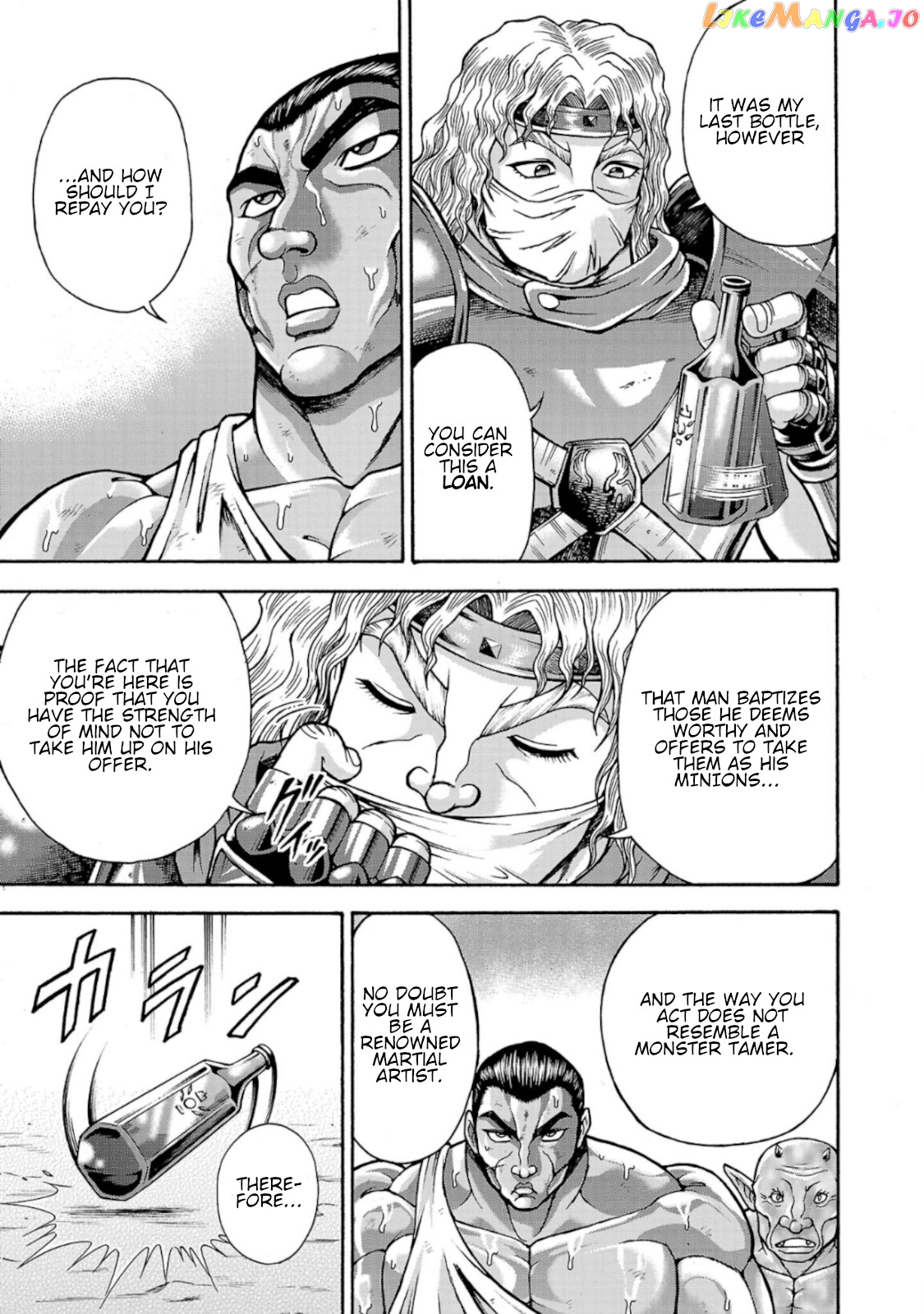 Baki Gaiden – Retsu Kaioh Isekai Tensei Shitemo Ikkō Kamawan! Chapter 38 - page 12