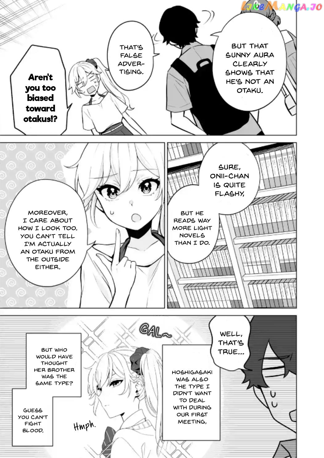 Please Leave Me Alone (For Some Reason, She Wants to Change a Lone Wolf's Helpless High School Life.) Chapter 19 - page 23