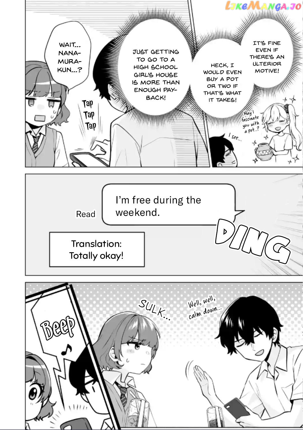Please Leave Me Alone (For Some Reason, She Wants to Change a Lone Wolf's Helpless High School Life.) Chapter 19 - page 6