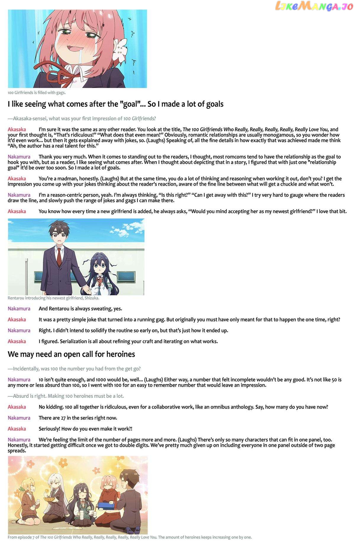 The 100 Girlfriends Who Really, Really, Really, Really, Really Love You Chapter 160 - page 23