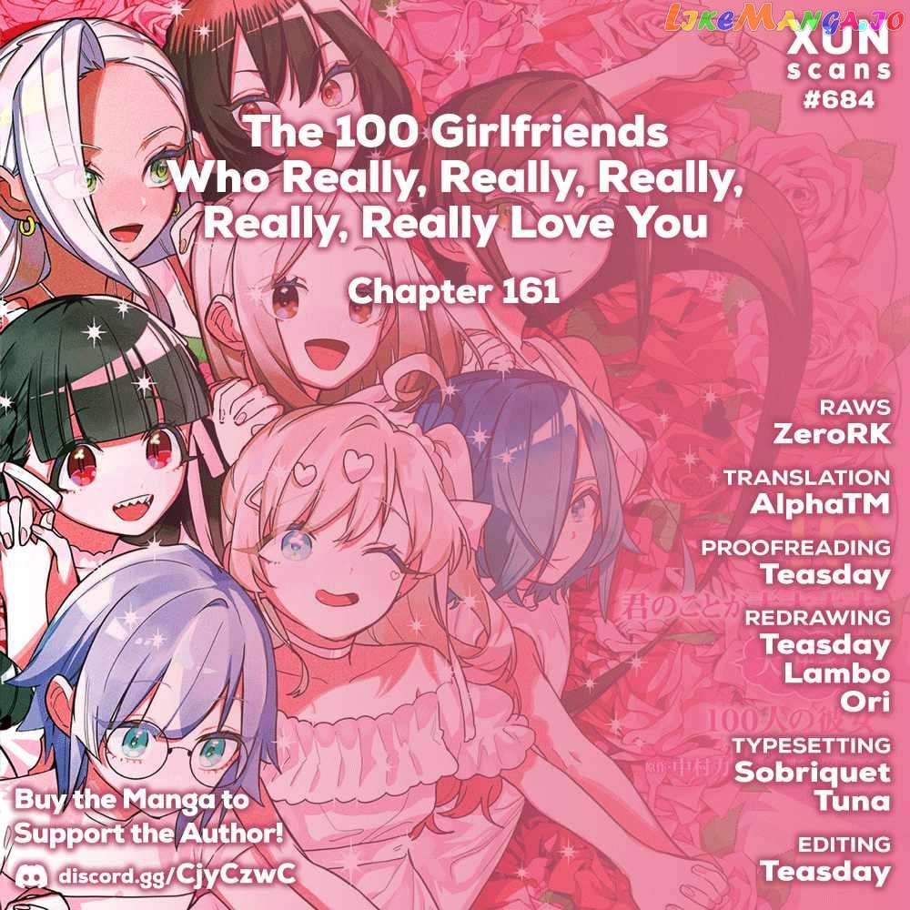 The 100 Girlfriends Who Really, Really, Really, Really, Really Love You Chapter 161 - page 1