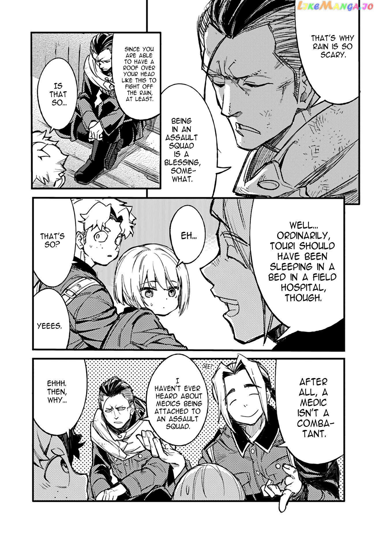 Ts Eiseihei-San No Senjou Nikki Chapter 5 - page 7