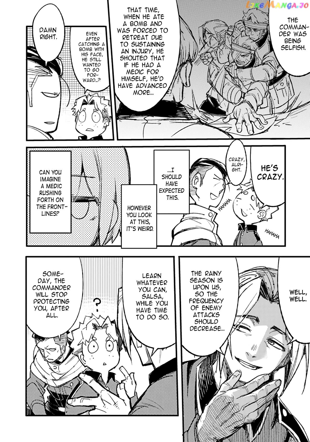 Ts Eiseihei-San No Senjou Nikki Chapter 5 - page 8
