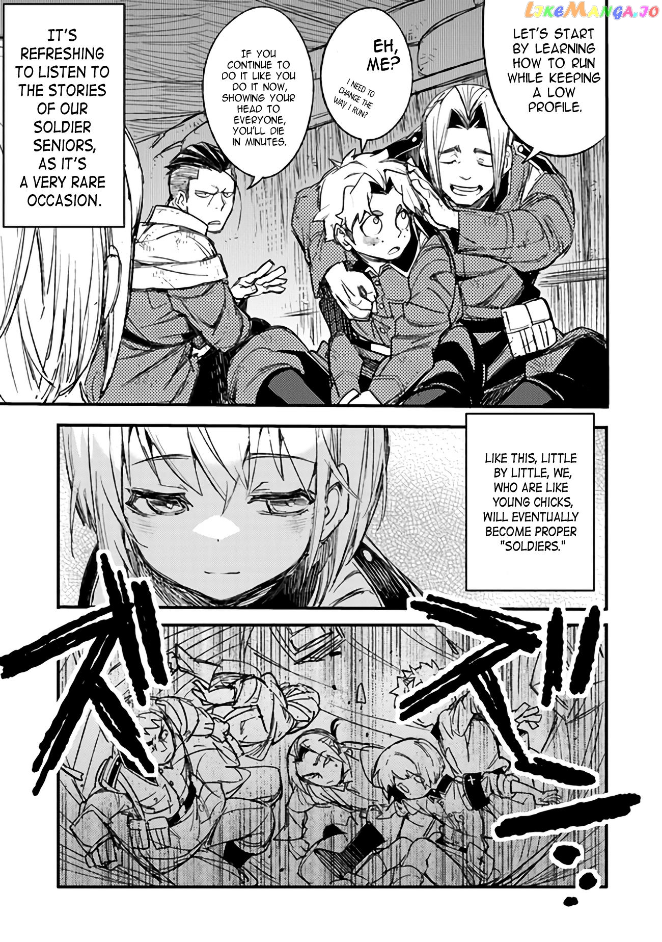 Ts Eiseihei-San No Senjou Nikki Chapter 5 - page 9