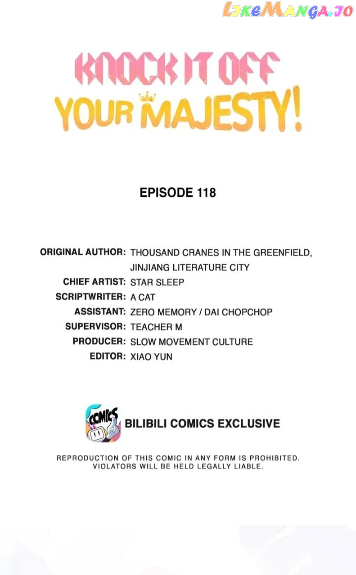 Stop Bothering Me, Emperor! Chapter 118 - page 1