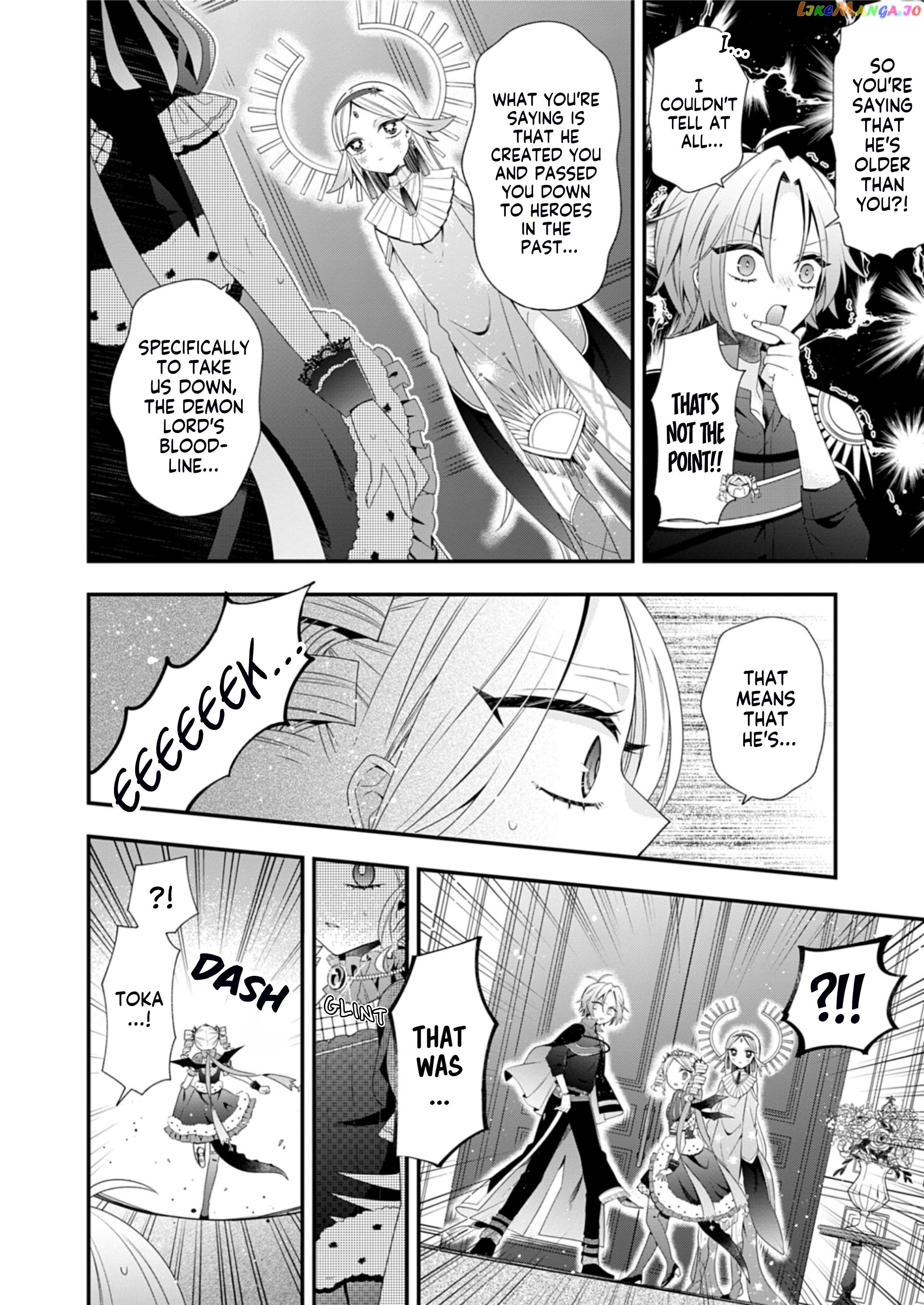 The Old Man That Was Reincarnated as a Young Girl in the Demon World Wants to Become the Demon Lord for the Sake of Peace Chapter 7 - page 27