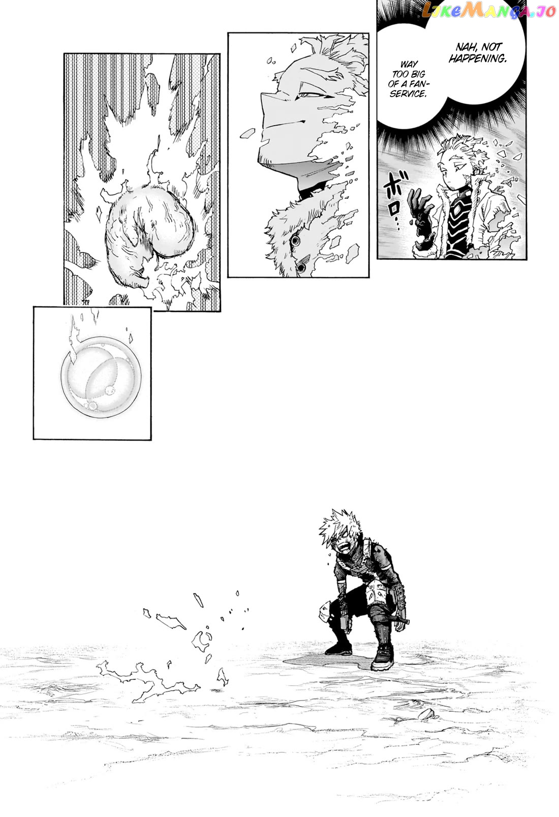 Boku No Hero Academia Chapter 410 - page 8