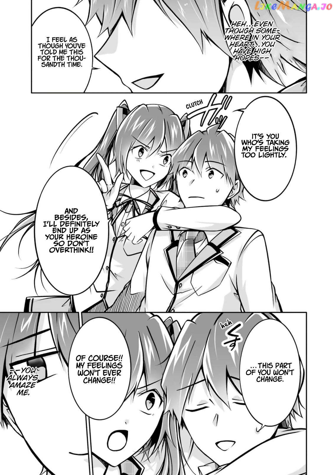 Real No Heroine Wa Irimasen! Chapter 108 - page 17