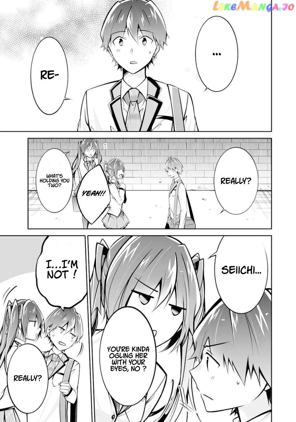Real No Heroine Wa Irimasen! Chapter 109 - page 13
