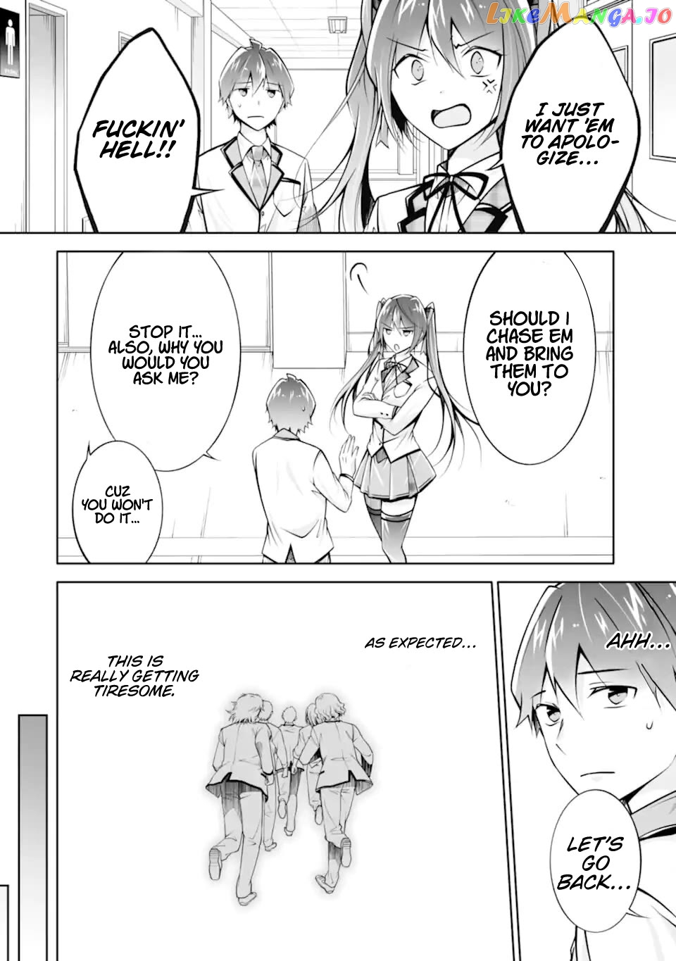 Real No Heroine Wa Irimasen! Chapter 110 - page 15