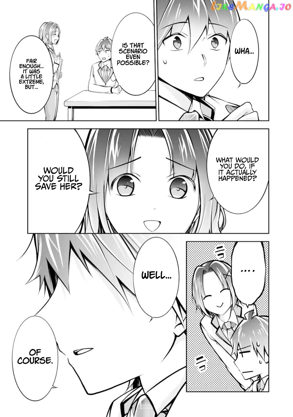 Real No Heroine Wa Irimasen! Chapter 110 - page 24