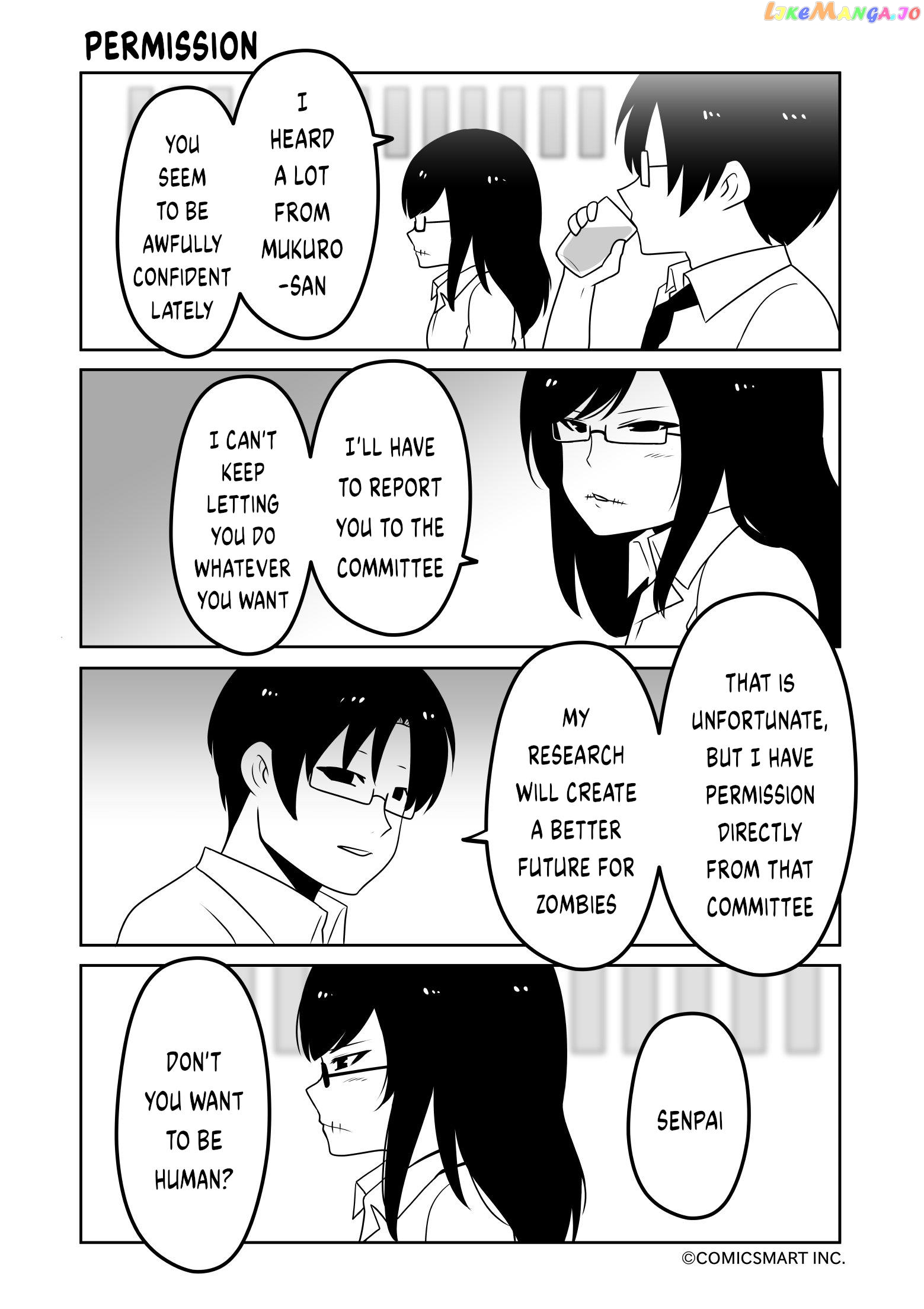 Zombie Girl Mukuro Chapter 55 - page 3