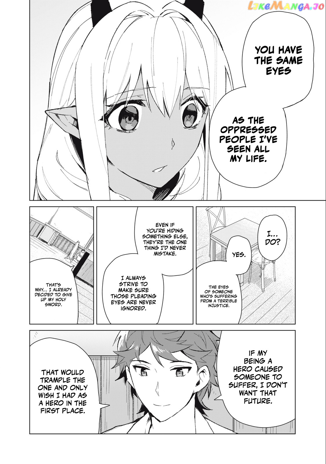 A Story About A Hero Exterminating A Dragon-Class Beautiful Girl Demon Queen, Who Has Very Low Self-Esteem, With Love! Chapter 11 - page 5