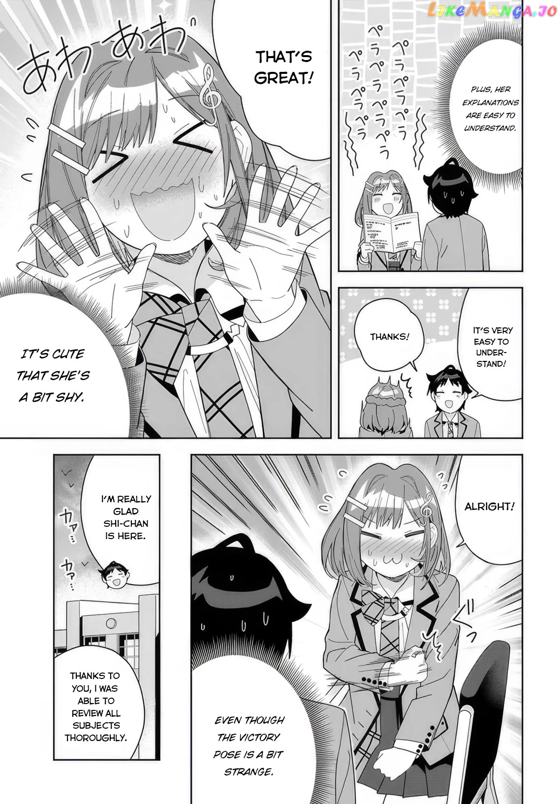 Classmate No Moto Idol Ga, Tonikaku Kyodou Fushin Nan Desu Chapter 8 - page 5