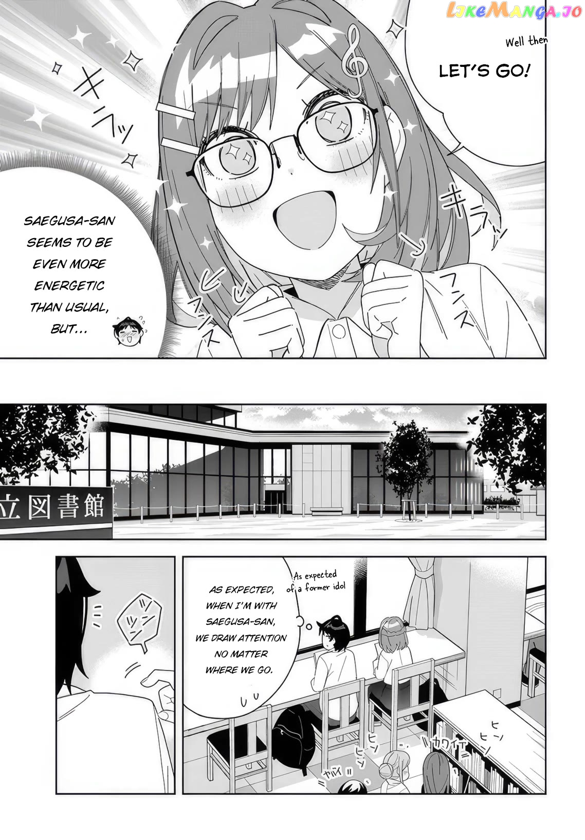 Classmate No Moto Idol Ga, Tonikaku Kyodou Fushin Nan Desu Chapter 8 - page 9