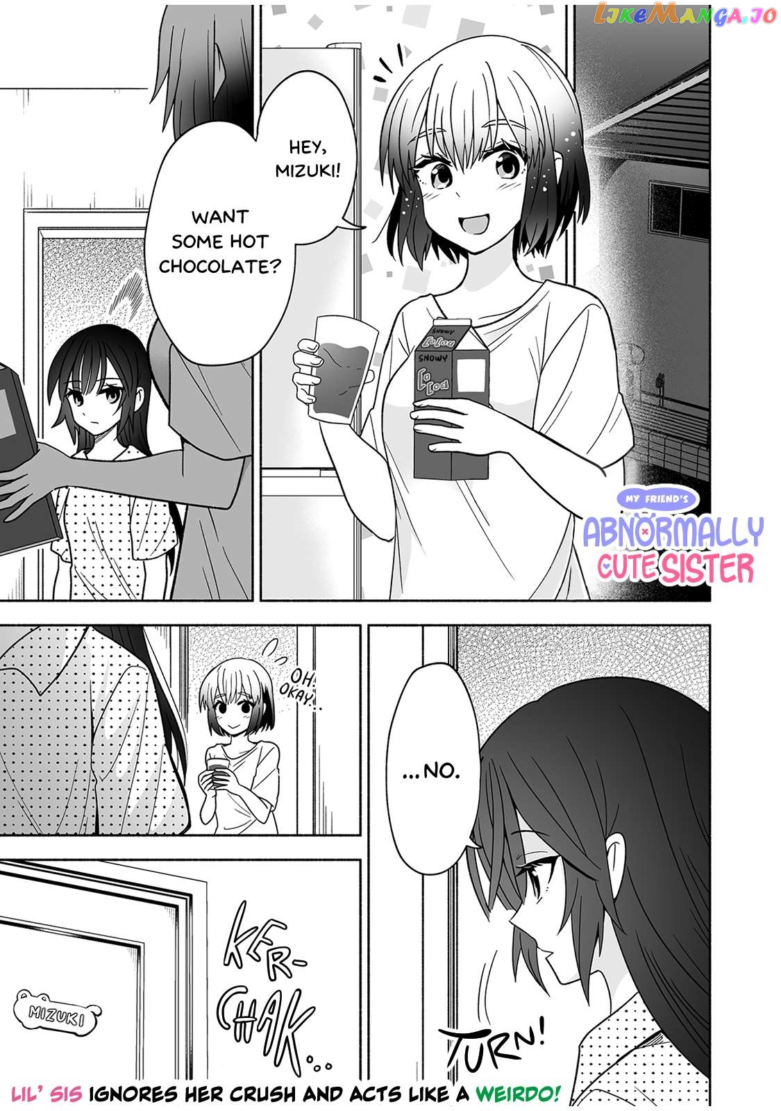 Osananajimi No Ijou Kawaii Imouto-Chan Chapter 3 - page 1