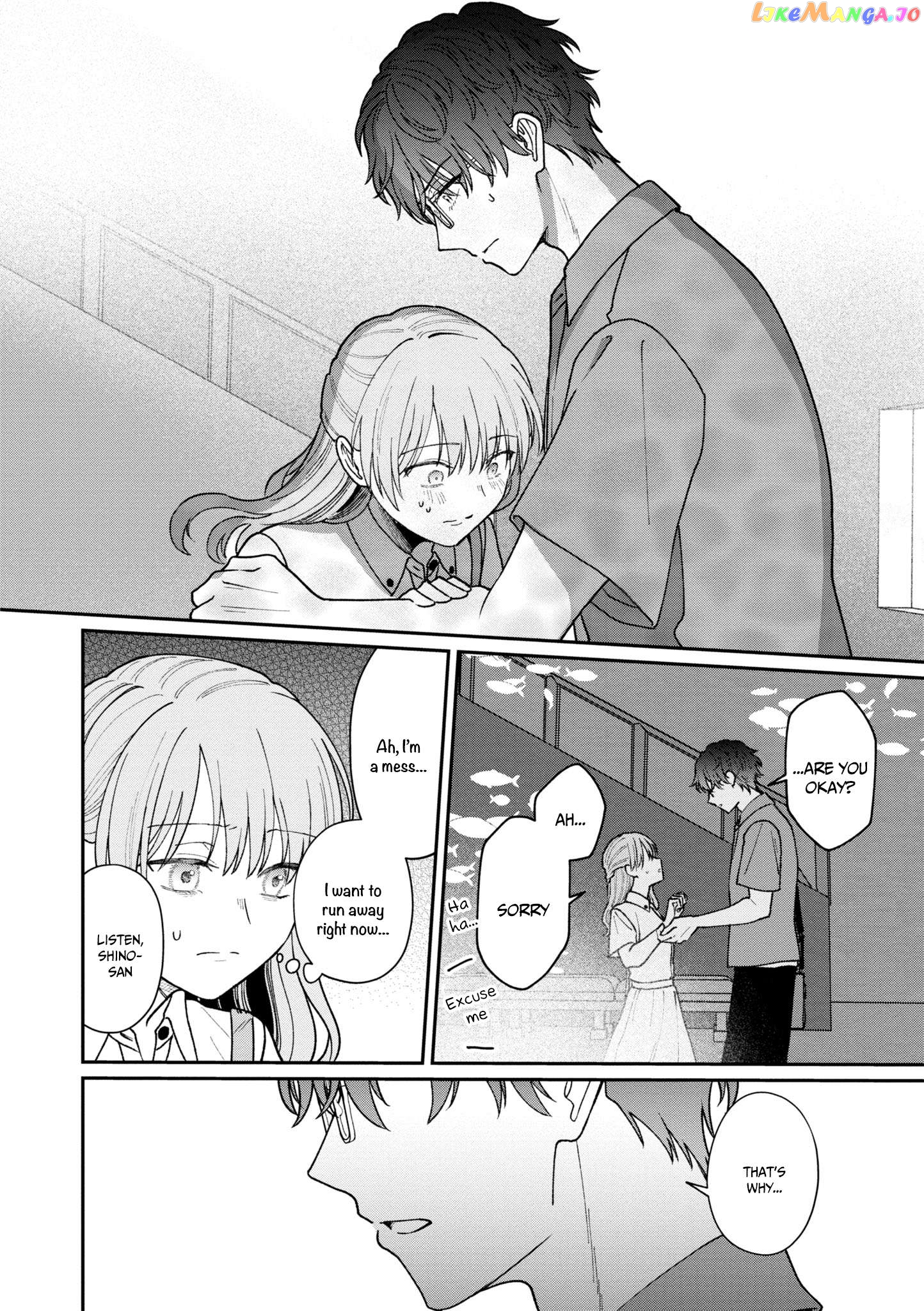 The New-Hire Who Could "Read" Emotions and the Unsociable Senpai Chapter 32 - page 9