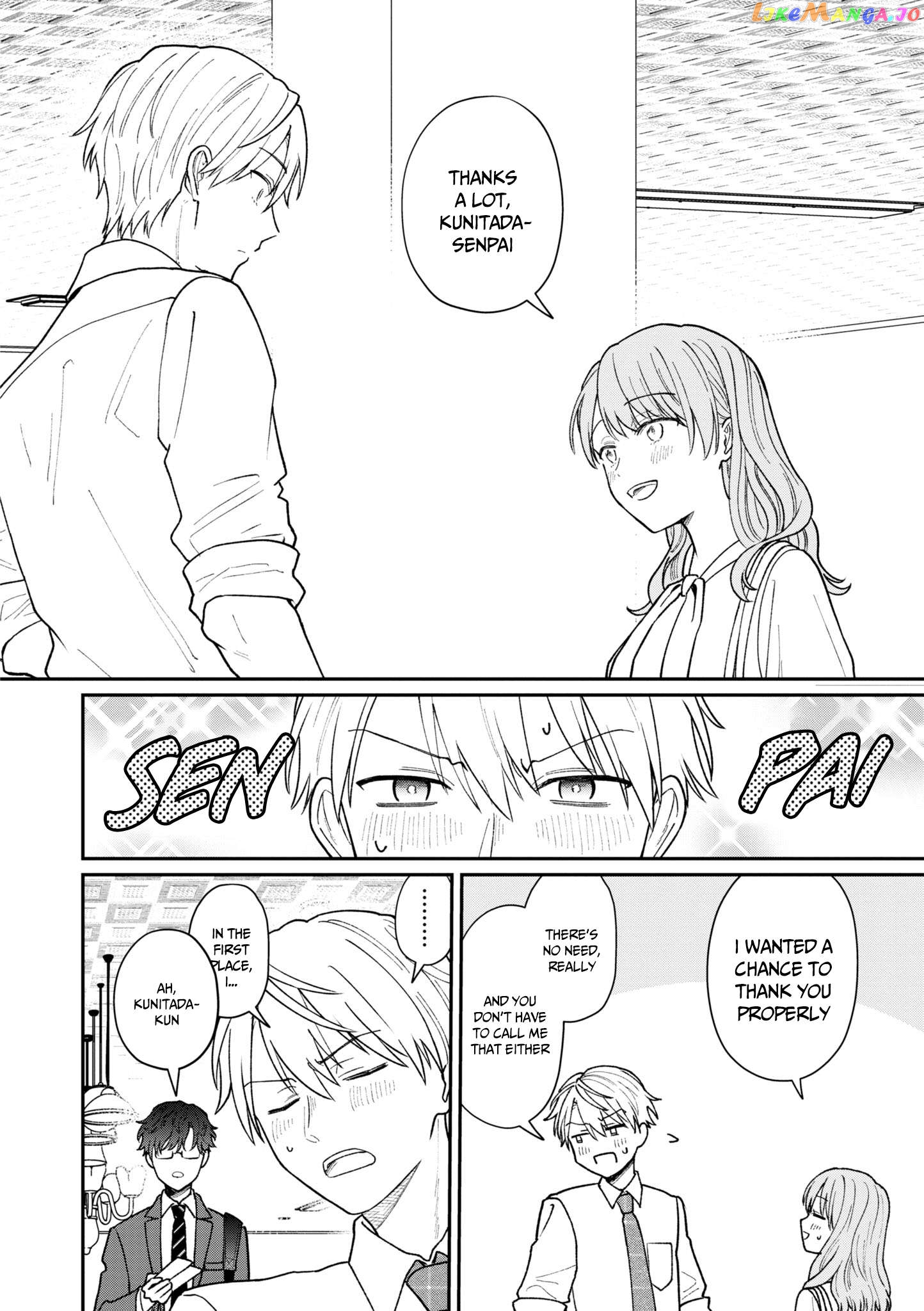 The New-Hire Who Could "Read" Emotions and the Unsociable Senpai Chapter 32.5 - page 5