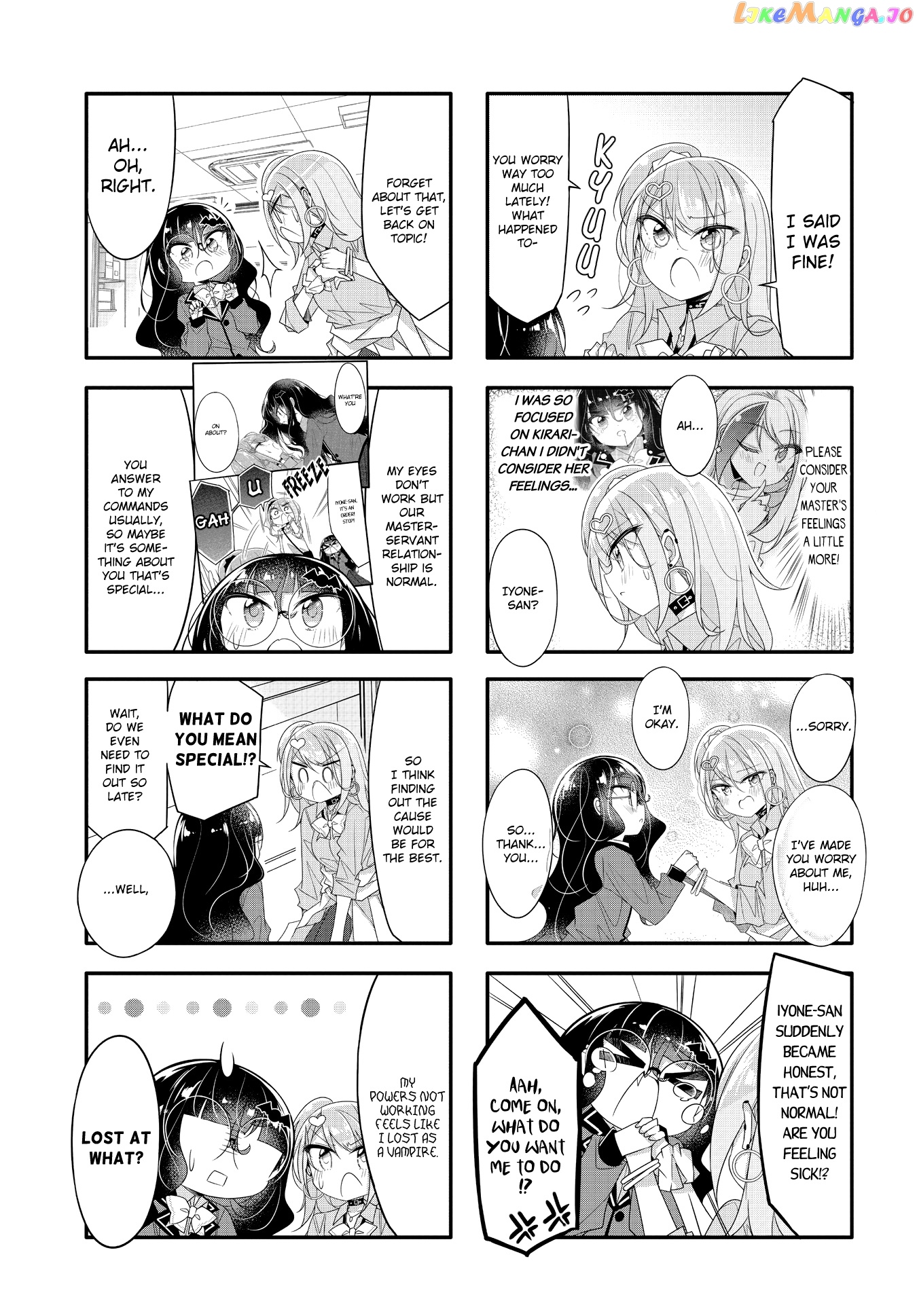 Gyaru To Nekura No Kyuuketsu Kankei Chapter 19 - page 3
